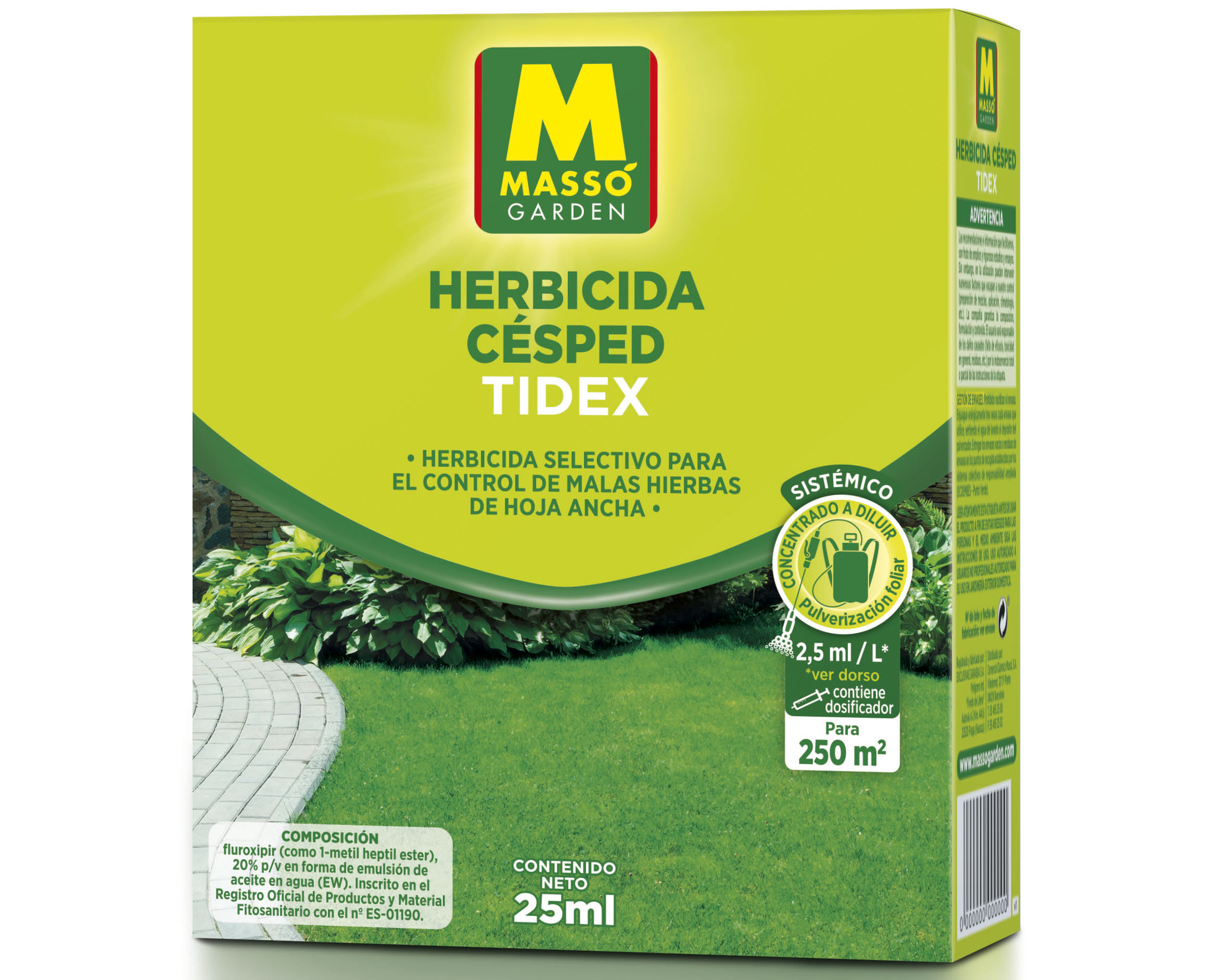 Herbicida selectivo sistémico para malas hierbas de hoja ancha 
